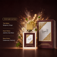 Vente en gros de mini-parfums arabes de luxe pour hommes, avec des senteurs florales, fruitées, aquatiques, de bergamote et de cèdre de Dubaï