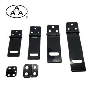 Cerradura de Hierro Negro Aa Aa, Hebilla de 1 mm de Grosor, Sin Llave, Universal, para Puertas de Muebles, Diseño Minimalista, Fácil Instalación - Product Image 3