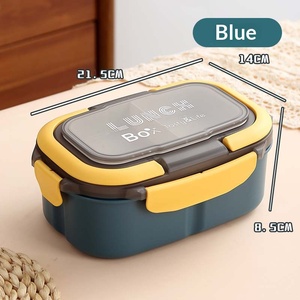 Lonchera de Alta Estética para Estudiantes con Acceso a Microondas, Lonchera Sellada de Doble Capa con Compartimentos y Apta para Alimentos - Product Image 4