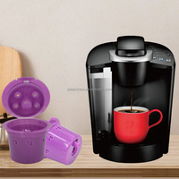 Dosette réutilisable de nettoyage de machine à café compatible avec pour Keuri