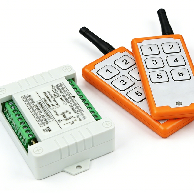 1000m DC 12 24V Relay Remote Switch Wireless RF Remote Control Switch 6 Channel Relay Module 433 315Mhz Transmitter Receiver Kit