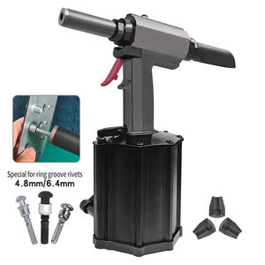 Remachadoras de aire neumáticas Yase 4,8mm-6,4mm <span class=keywords><strong>Huck</strong></span> Nail Gun Ring Groove Puller BOM Series Remachadoras de aire - Product Image 1