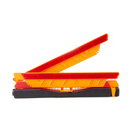 Triangle d'avertissement d'urgence de base approuvé par le DOT Kit de triangles d'avertissement de sécurité routière réfléchissants pliables Fluorescent