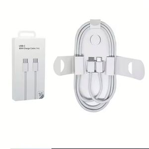 PD 60W Braided <b>Fast</b> Charger <b>Cable</b> USB <b>C</b> to USB <b>C</b> for Phone 16 15 Pro 60W <b>Fast</b> <b>Charging</b> USB-<b>C</b> Data <b>Cable</b> with Box Package - Product Image 1