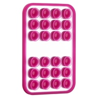 Support adhésif pour téléphone portable, coque miroir, accessoire de maintien pour téléphone portable, support de téléphone portable en silicone à ventouse