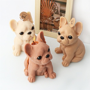 Molde de silicona para velas con forma de cachorro de Bulldog Francés, molde de resina para velas aromáticas de soja con diseño de perro, regalo para amantes de la decoración del hogar - Product Image 6