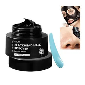 2023 Offres Spéciales naturel bio soins du visage peel off masque nettoyage en profondeur nettoyer les pores bambou charbon de bois dissolvant de points noirs masque