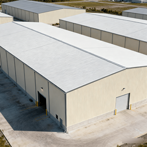 Giá tốt Modular khung cổng thép Cấu trúc kim loại xây dựng xây dựng đúc sẵn công nghiệp kho - Product Image 2