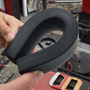 Tira de Sellado de <span class=keywords><strong>Goma</strong></span> Cuadrada para Gabinete Eléctrico, Sello de <span class=keywords><strong>Goma</strong></span> EPDM para Hogar, <span class=keywords><strong>Puerta</strong></span> de Ducha, <span class=keywords><strong>Caravana</strong></span>/<span class=keywords><strong>Puerta</strong></span> de Coche, Corte Yuedun - Product Image 2