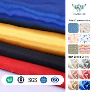 Tissu en <span class=keywords><strong>soie</strong></span> de mûrier extensible OEKO-TEX Grade 6A, charmeuse, largeur 152 cm, 19 mm, 22 mm, plusieurs couleurs, <span class=keywords><strong>au</strong></span> <span class=keywords><strong>mètre</strong></span>, en stock - Product Image 1