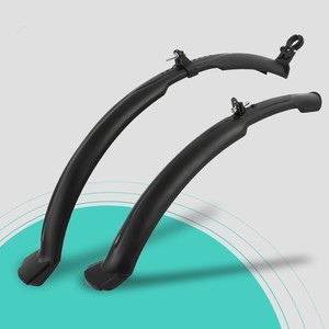 Campione Gratuito Parafango per Bicicletta Adatto a Ruote da 26" <span class=keywords><strong>e</strong></span> 27", Modello Allungato <span class=keywords><strong>e</strong></span> Avvolgente per Mountain <span class=keywords><strong>Bike</strong></span>, Parafango Anteriore <span class=keywords><strong>e</strong></span> Posteriore - Product Image 4