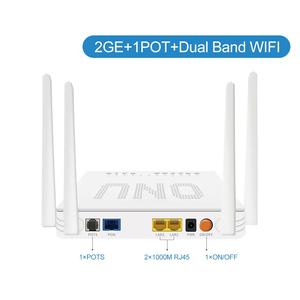 <span class=keywords><strong>GPON</strong></span> <span class=keywords><strong>onu</strong></span> epon ONT FTTx Gigabit Wifi Router 5dB hgu ăng-ten bên ngoài Tiếng Anh firmware Dual Band 2ge + 1 Chậu + xpon giá rẻ sợi quang - Product Image 4