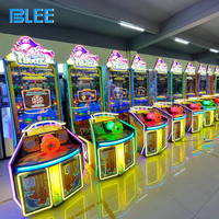 BLEE Vente Chaude Machine de Jeu de Rédemption Château Pirate Écran LCD 55 Pouces Machines à Monnaie et à Tickets pour Parc d'Attractions