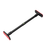 Barre de traction pour entraînement de force, antidérapante, pour dips, durable, largeur réglable, pour usage domestique, à fixer sur le cadre de porte