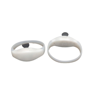 Pulsera Luminosa de Silicona con Logotipo Personalizado, Suministros de Fábrica, Reloj de Pulsera para Mujer, Decoración, Pulsera LED RFID