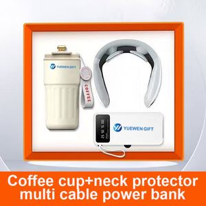 Corporate Gifts Souvenir for Guests Custom Logo With Pen and Coffee <b>Cup</b> Umbrella Power Bank - Product Image 3