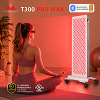 Appareil de luminothérapie à lumière rouge à 9 longueurs d'onde pour tout le corps, luminothérapie infrarouge LED avec support, panneau de luminothérapie rouge pour soulager la douleur