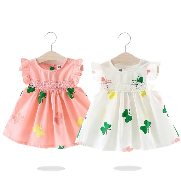 Obral Besar Gaya Baru Rok Bayi Lucu Katun Terbaru Baju Bayi Anak Perempuan Desain Gaun Peri