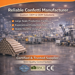 Cannone Sparacoriandoli Personalizzato, Sparacoriandoli ad Aria Compressa, Carta Biodegradabile per Matrimoni, Compleanni, Eventi, Forniture OEM - Product Image 4