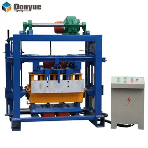 Máquina de fabricación de ladrillos de alta calidad, maquinaria de bloques estándar huecos para pequeños negocios en casa