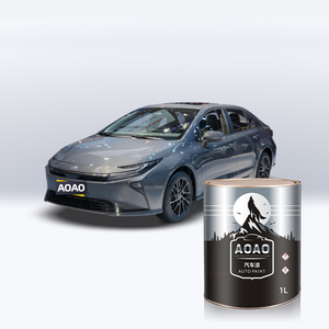 Pintura de Repintado, Revestimiento Líquido de Poliuretano para Corolla 040 070 <span class=keywords><strong>1D6</strong></span> 1E7 209 1G3, Pintura de Reparación de Carrocería de Automóvil Blanca Plateada - Product Image 2