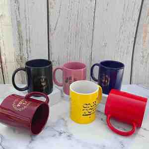 Mug en céramique personnalisé de style saoudien, design nordique, en liège, de luxe, pour voiture - Product Image 1