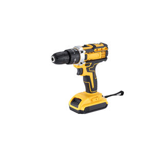 Vente en gros 20V Ensembles d'outils de perceuse à percussion Batterie au lithium rechargeable Jeu de tournevis Perceuses sans - Product Image 2