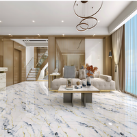 Carreaux de marbre de luxe pleine masse plaqués or 600x1200mm, en porcelaine émaillée antidérapante, pour sols et murs de villas, salles de bain modernes