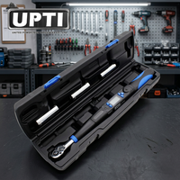 Clé dynamométrique numérique de haute qualité UPTI fabriquée à Taïwan, jeu de clés à cliquet en alliage 3/8'' 135 Nm avec douilles métriques 17, 19, 21 mm pour bricolage