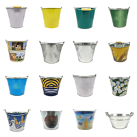 Seau à glace en plastique à double poignée, personnalisable en couleur et en taille, 3L, 4L, 5L, 6L, 7L, 8L, 10L, pour la bière cambodgienne Tennent's Lager Velebitsko