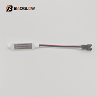 2025 Style chaud 12 touches gradateur 12v Mini Led Mini bande lumineuse tactile gradation télécommande sans fil avec alimentation Led 12v