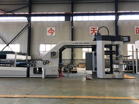 Machine à laminer le carton ondulé, machine de fabrication de boîtes en carton