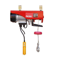 Palans électriques à câble micro-électriques 100 kg-1000 kg 220 V avec protection contre les surcharges, taille compacte pour usage domestique, garage, chantier de construction