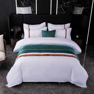 <span class=keywords><strong>Outlet</strong></span> de Ropa de Cama para Hoteles, Nuevo Estilo 2026, Juego de Cama de Cuatro Piezas Reforzado y Engrosado de 145g. - Product Image 3