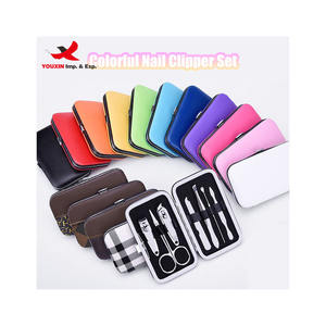 Kit de coupe-ongles en acier inoxydable 7 pièces à prix réduit, vente chaude, pour manucure et pédicure - Product Image 4