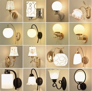 Lampade <span class=keywords><strong>da</strong></span> parete per camera <span class=keywords><strong>da</strong></span> letto, LED, moderne e semplici, in stile nordico americano, luci <span class=keywords><strong>da</strong></span> corridoio per soggiorno, hotel, parete - Product Image 1