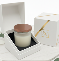 Boîte cadeau magnétique personnalisée pour bougies, pour les cadeaux de mariage, emballage de luxe pour les cadeaux de Noël
