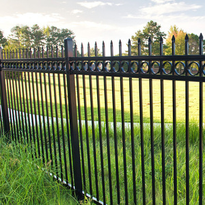 รั้วเหล็กสังกะสีตกแต่งสวน <span class=keywords><strong>ราคา</strong></span>ขายส่ง ขายดีที่สุด รั้วโลหะสำหรับสวน รั้วเหล็กสังกะสีสำหรับสนามหญ้า - Product Image 6