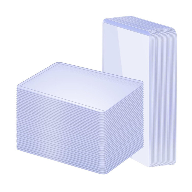 Hard Plastic Card Sleeves Top Loaders Card Protectors PVC Clear Trading Card Holder for Collection