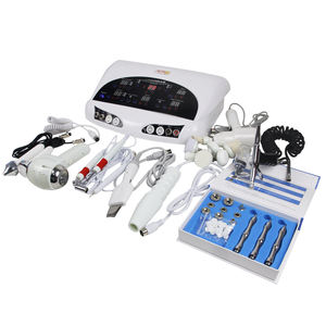 Auro <span class=keywords><strong>Galvanic</strong></span> Bio Face Lift Mitesser Entfernung Gesichts reinigungs bürste Elektro kauter Flecken tfernung Sauerstoff Gesichts maschine 10 in 1 - Product Image 3