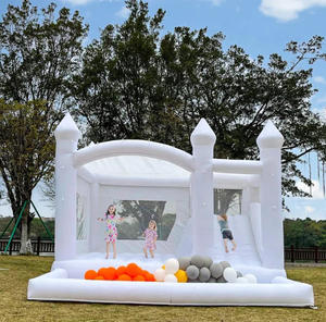 Zhenmei tente gonflable blanche de haute qualité <span class=keywords><strong>piscine</strong></span> à balles pour enfants fête maison de rebond pour enfants - Product Image 3
