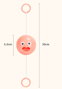 Balle sifflet lumineuse pour enfants, roue tournante clignotante, jouet éducatif populaire à tirer par la corde, jouet créatif anti-stress pour B - Product Image 6