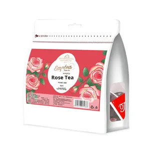 Tè di Bellezza alla Rosa a Doppio Petalo, Miscela di Erbe Salutari 60g Grado <span class=keywords><strong>S</strong></span> Zhengshan Xiaozhong, Tè in Bustine Sostitutivo all'Ingrosso - Product Image 5
