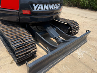 Excavatrice Yanmar Vio80 d'occasion de haute qualité du Japon, faible nombre d'heures, bonnes performances, vente en ligne à prix réduit, ORIGINAL CE