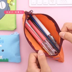 Sac de voyage en toile de coton léger de haute qualité avec fermeture éclair, pochette pour cosmétiques, trousse de maquillage pour femmes avec logo personnalisé - Product Image 5