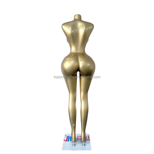 Maniquí brasileño BBL de cuerpo completo de fibra de vidrio de Venta caliente, maniquí africano dorado mate de cuerpo completo con curvas, <span class=keywords><strong>tetas</strong></span> <span class=keywords><strong>grandes</strong></span>, maniquí de culo grande para tienda - Product Image 6