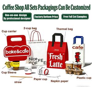 Bicchieri di Carta per Tè al Latte e <span class=keywords><strong>Caffè</strong></span> con Logo Personalizzato, Scatola Sorpresa, Vendita all'Ingrosso - Product Image 6