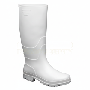 Zapatos de Seguridad Industriales para Hombre, Blancos, de PVC, con Protección para las Rodillas - Product Image 1