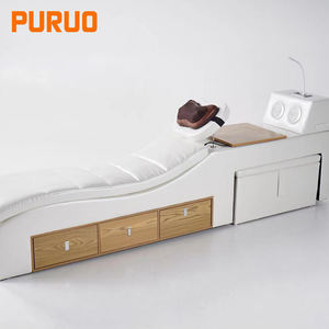 <span class=keywords><strong>Lit</strong></span> intelligent PURUO, lits multifonctionnels en tissu <span class=keywords><strong>ou</strong></span> en cuir véritable, <span class=keywords><strong>lit</strong></span> king-size <span class=keywords><strong>ou</strong></span> queen-size avec instrument de massage intelligent <span class=keywords><strong>réglable</strong></span> - Product Image 6