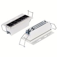 China Supplier Deep Led Cob Meisun Lighting Commercial Aluminum Frameless Ceiling Recessed Downlight Trimless Linear Living Room